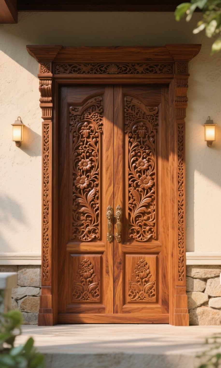 Jual Pintu Kayu Jati Minimalis & Ukir Klasik Modern 4