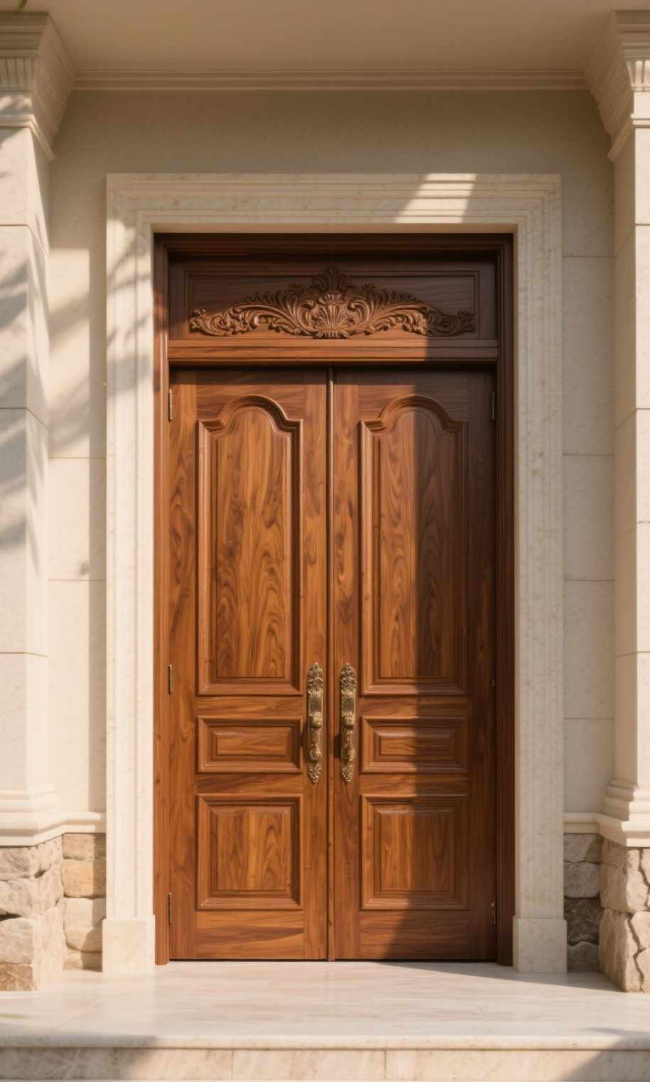 Jual Pintu Kayu Jati Minimalis & Ukir Klasik Modern 9