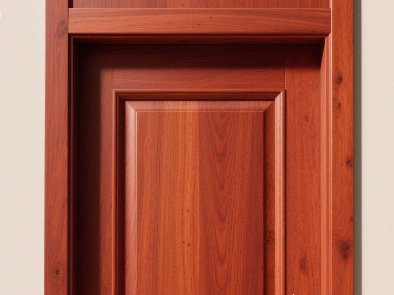 Jual Pintu Kayu Mahogany (Mahoni) 4
