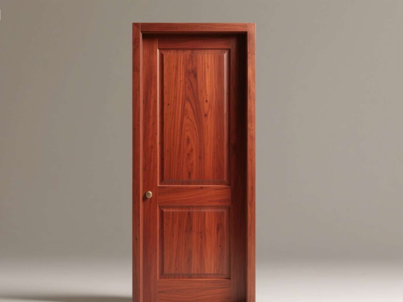 Jual Pintu Kayu Mahogany (Mahoni) 6