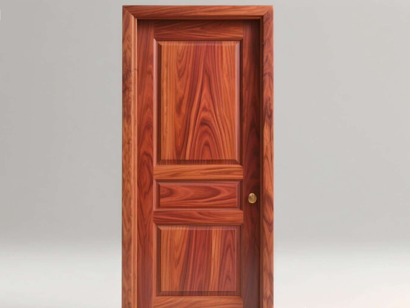 Jual Pintu Kayu Nyatoh 3