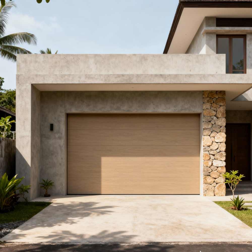 Jual Pintu Garasi Kayu Murah 2