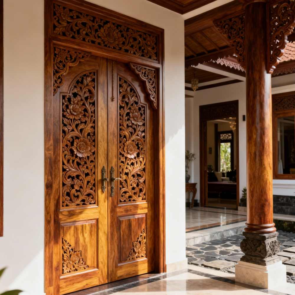 Pintu Gebyok Ukir Jepara 4